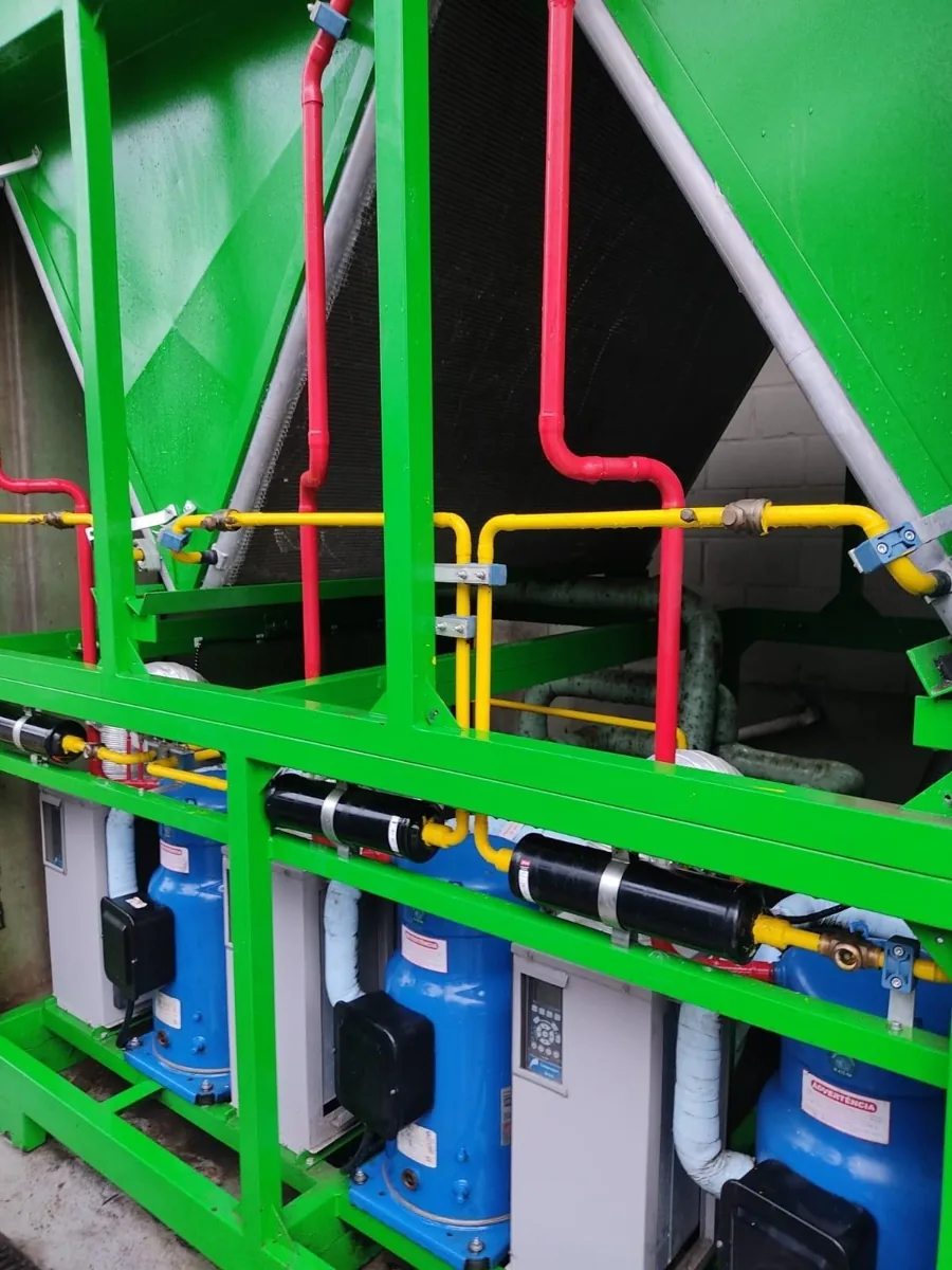Chiller industrial instalado em Teresópolis